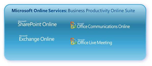 The precursor to Microsoft (Office) 365 - BPOS. Catchy name guys.